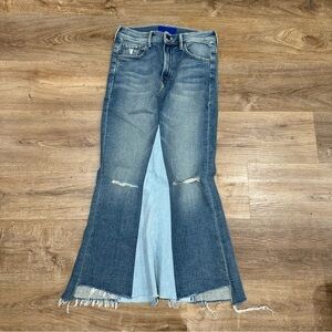 Mother Jeans Denim Midi Skirt Recycled Custom SKirt
